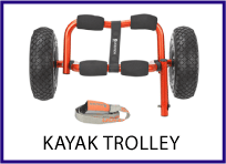 Kayak trolley by Solution
